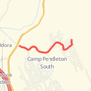 1.46 mi Run in Oceanside on Jan 2, 2012 13:27