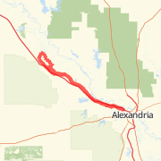 A ride mapped on 01/03/2012