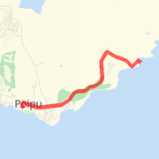 8.39 mi Run in Koloa on Jan 3, 2012 8:27 AM