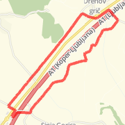 A 6,54 kilometrov Run on Jan 4, 2012 at 02:42 pm