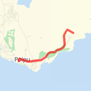 6.89 mi Run in Koloa on Jan 4, 2012 7:45 AM