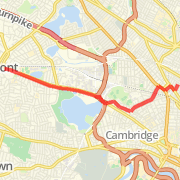 A ride mapped on 01/04/2012