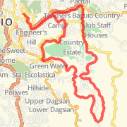 12.41 km Run in Baguio City on Jan 5, 2012 5:02 PM