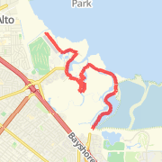 5 Miles Out from Shoreline Park at San Antonio Road