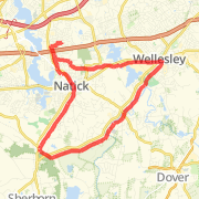 Natick - Wellesley 14mi