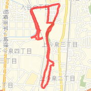 4.88 km Run on 2012/01/06 15:37