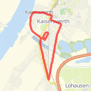 4.60 km Run in D&uuml;sseldorf on 6 Jan 2012 16:36