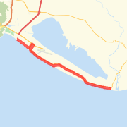 Acapulco diamante - barra vieja 50.04 km General Road Cycling on 06/01/2012 09:48