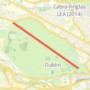 Phoenix Park(Chesterfield Ave) Run route image