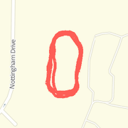 1.08 mi Run in Jackson on Jan 8, 2012 11:57 AM