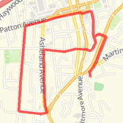 Bele Chere 5k (Unofficial) with modification at Eagle Street