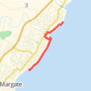 9.63 km Run in Margate on 09 Jan 2012 6:42