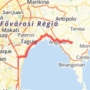 Bicutan to Thunderbird Resort Rizal