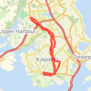 A 24.79 kilometer Bike Ride in Auckland on Jan 10, 2012 at 02:58 pm
