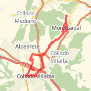 A 24,01 kilómetro Mountain Bike Ride in Collado Villalba on ene. 10, 2012 at 09:53 a.m.
