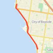 A ride mapped on 01/12/2012