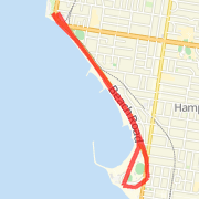 A ride mapped on 01/12/2012