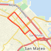San Mateo Run from Marriott Hotel