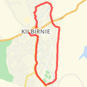 A 2.71 mile Run on Jan 14, 2012 at 09:33 am