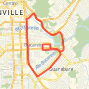 A run mapped on 14/01/2012