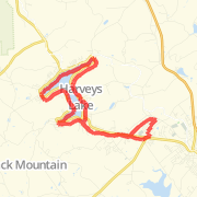 harvey's lake and back