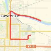 Lawrence Downtown/Riverfront