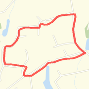 A run mapped on 01/15/2012