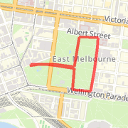 Fitzroy Gardens Quick Run