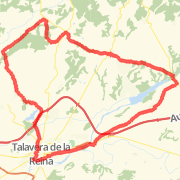 65.64 km Mountain Biking - General in Talavera de la Reina on 17/01/2012 03:09 p.m.