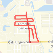 A walk mapped on 01/18/2012