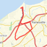 A ride mapped on 01/18/2012