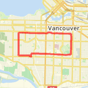 A run mapped on 01/21/2012
