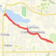 15.27 mile Run in Vancouver on Jan 21, 2012 at 12:16 pm