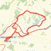 55.57 km Mountain Biking - General in Talavera de la Reina on 22/01/2012 02:37 p.m.