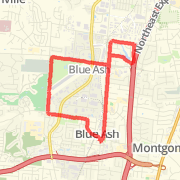 6.79 mi Run in Cincinnati on Jan 24, 2012 7:31 PM