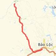 A ride mapped on 25/01/2012