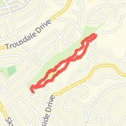 2.54 mi Run in Burlingame on Jan 25, 2012 5:40 PM