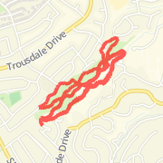 3.84 mi Run in Burlingame on Jan 27, 2012 5:04 PM