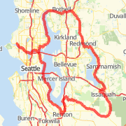 around lake washinton through issaquah