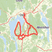 Oslo-Nesodden (over Ski-Dr&Atilde;&cedil;bak) / 2 delt