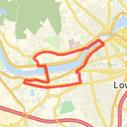A run mapped on 01/28/2012