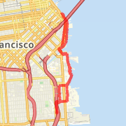 6.95 mi General Road Cycling on Jan 28, 2012 1:38 PM