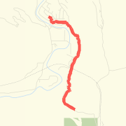 Cabin run to Ridge and back