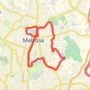 7.28 miles, Melrose