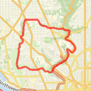Rock Creek Park - Glover Park Loop