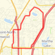 Loop 2 Hills and Flat other parts Route