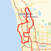 50km moderate ride