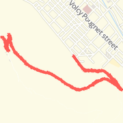 7.25 kilometer Run on Feb 4, 2012 at 04:37 pm
