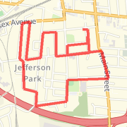 3 mile route