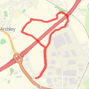 Proposed off-road Distance League Route from Carr Gate